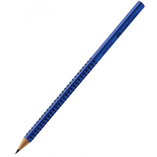 Creion Grafit B Grip 2001 Albastru Faber-Castell