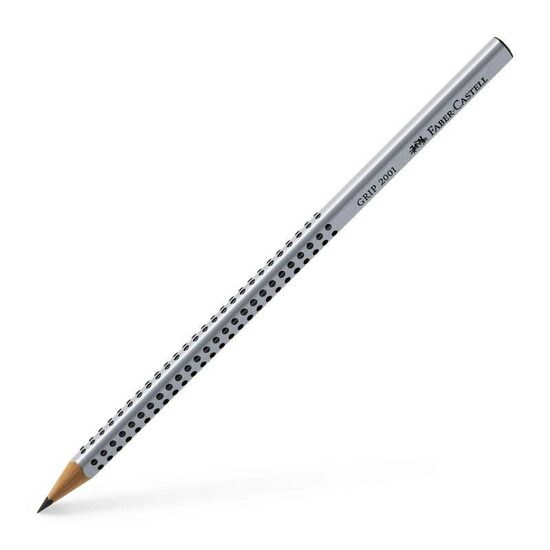 Creion Grafit 2B Grip 2001 Gri Faber-Castell