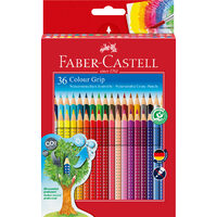 Creioane Colorate 36 Culori Grip 2001 Faber-Castell