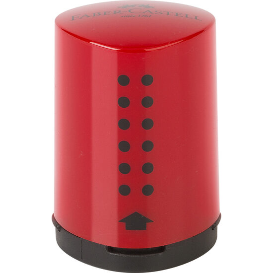 Ascutitoare grip 2001 mini rosu/albastru Faber-castell