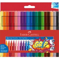 Carioca 20 Culori Grip Faber-Castell