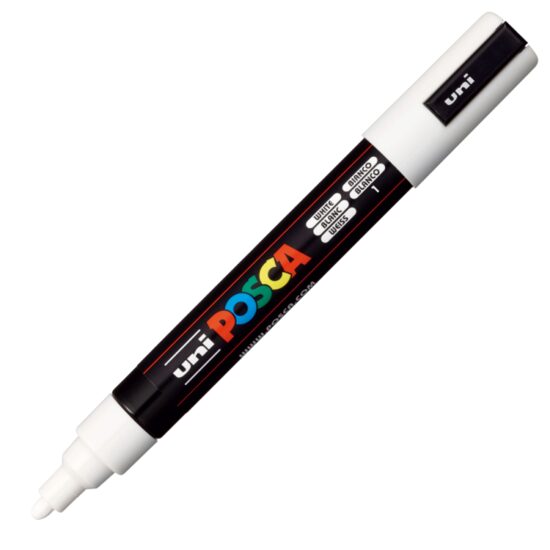 Marker UNI Posca PC-5M, varf rotund, 1.8-2.5mm 