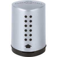 Ascutitoare grip 2001 mini gri Faber-castell