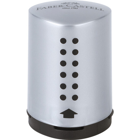 Ascutitoare grip 2001 mini gri Faber-castell
