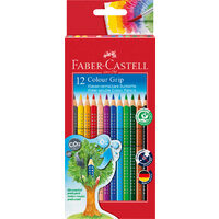 Creioane Colorate 12 Culori Grip 2001 Faber-Castell