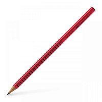 Creion Grafit B Grip 2001 Rosu Faber-Castell