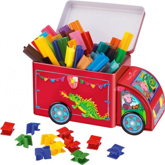 Carioca 33 Culori Camion Connector Faber-Castell
