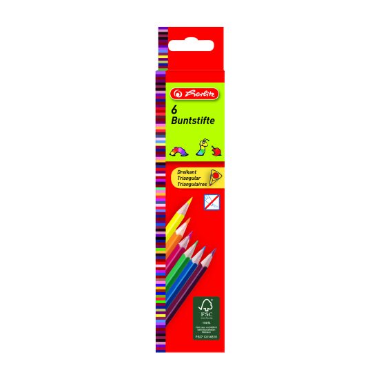 CREIOANE COLOR TRIUNGHIULAR 1/1 SET 6 HERLITZ