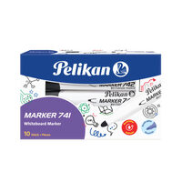 MARKER WHITEBOARD 741 NEGRU PELIKAN