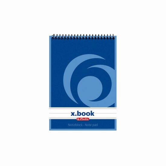 Bloc notes A6, 50f, dictando, cu spirala - X.Book