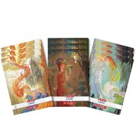 Caiet A5 48 file, colturi rotunjite, motiv diferit