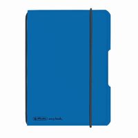 CAIET MY.BOOK FLEX A6 40F DICTANDO ALBASTRU DESCHIS TRANSPARENT CU LOGO NEGRU