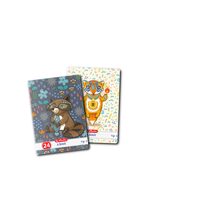 Caiet A5, 24 file, Tip II, motiv Cute Animals Premium - hartie 80 g