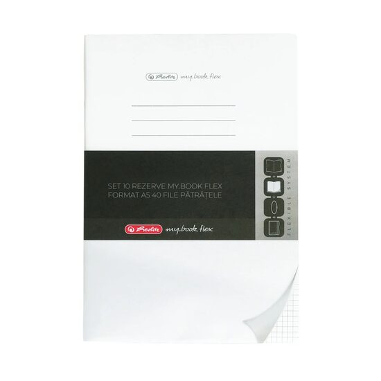 Rezerva My.Book Flex A5 40 File Patratele Set10