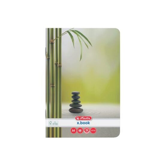 Caiet A4 60f velin, motiv Holografic, herlitz