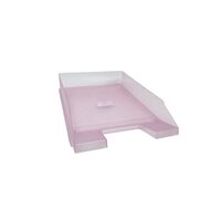 Tavita corespondenta A4-C4 clasic Herlitz roz transparent pastell