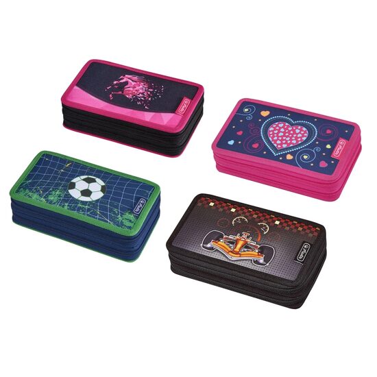 Penar neechipat 2 compartimente dimensiune 19,3x11,5x4,5 cm, mix decoruri asortate 2019