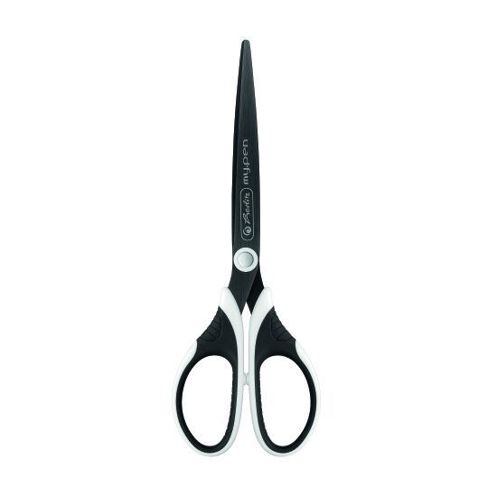 FOARFECA MY.PEN STANGACI VARF ASCUTIT 18 CM ALB/NEGRU BLISTER