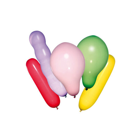 Baloane Diverse Forme Si Culori Set 100 Bucati