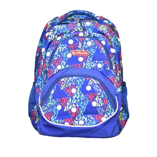 Rucsac Rocky, dimensiune 41x26x21 cm, suport de laptop si tableta, motiv Modern Art