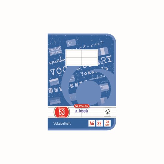 VOCABULAR 32 FILE A6 (10*14CM) HERLITZ