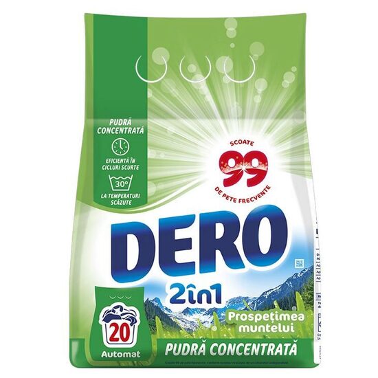Detergent Pentru Rufe Pudra 2in1 Pros.Munt. 1.5kg Dero