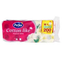 Hartie igienica Perfex 3strx10role Coton Like