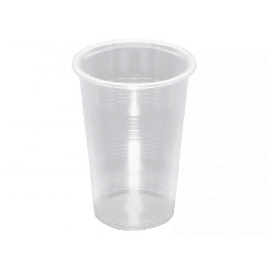 Pahare transparente, D75 mm, 250 mm, T:D75mm/250cc  50 buc/set