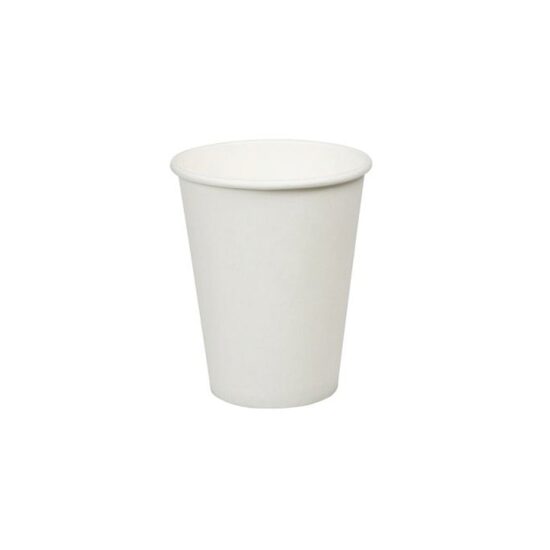 Pahar Carton 250ml 100/set alb