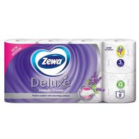 Zewa Hartie igienica, 3 straturi, 8 role, Deluxe Lavender Dreams