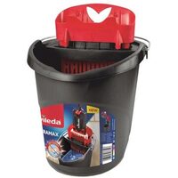 Galeata din plastic cu storcator pentru mop plat Vileda Ultramax10L