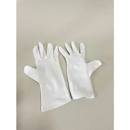 Manusi tricot BBC alb
