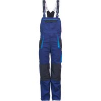 Pantalon cu pieptar Master albastru