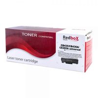 Cartus toner compatibil Redbox CB435A/ CB436A/ CE285A/ CRG-725/ CRG-712 2K HP Laserjet P1005