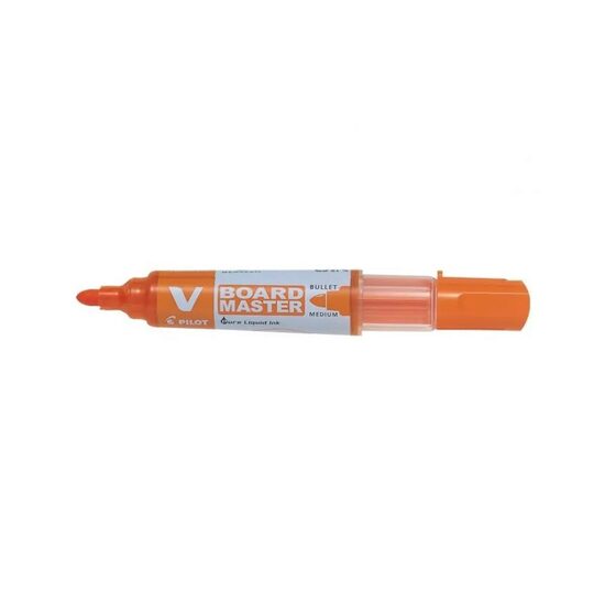 Marker pentru tabla Vboard Master 2.3 mm varf rotund cu culoare Portocaliu