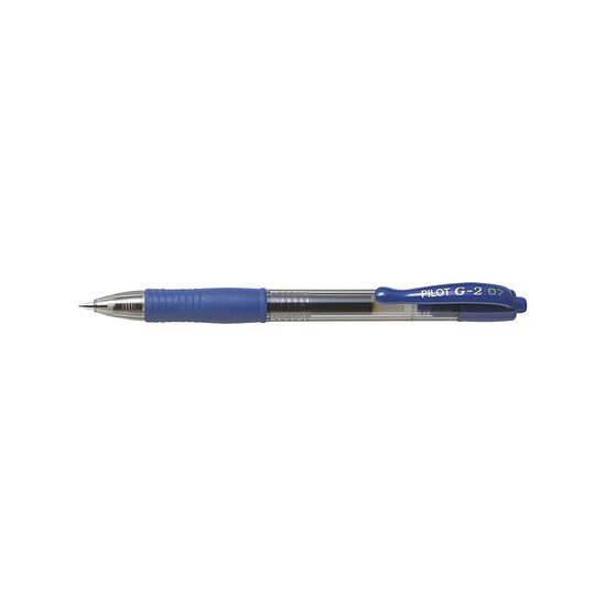 Roller cu gel G-2 ECO Pilot 0.7 mm varf mediu cu culoare Albastru