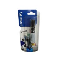 BLISTER markere pentru tabla negru Vboard Master Pilot 6 mm varf rotund CU REZERVA