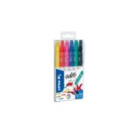 Set 6 carioci Frixion Colors Pilot 2.5 mm varf mediu culori asortate