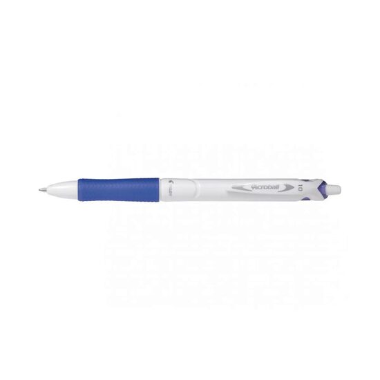 Pix cu bila Acroball Pure White Pilot scriere groasa 1.0 mm cu culoare Albastru