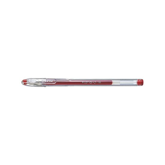 Roller cu gel G-1 Pilot 0.5 mm varf fin cu culoare Rosu 