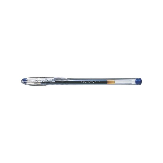 Roller cu gel G-1 Pilot 0.5 mm varf fin cu culoare Albastru
