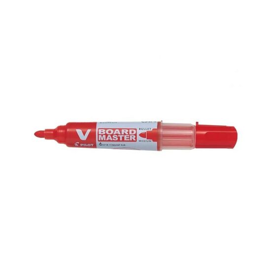 Marker pentru tabla Vboard Master 2.3 mm varf rotund cu culoare Rosu