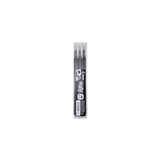Set 3 rezerve roller Frixion Ball Pilot 0.5 mm varf fin cu culoare