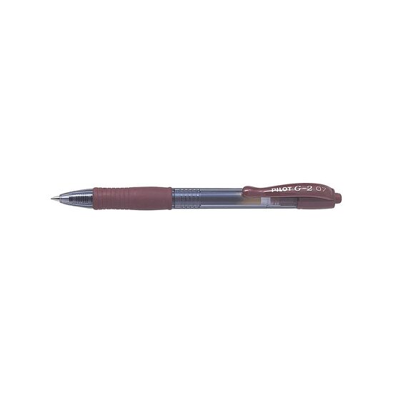 Roller cu gel G-2 ECO Pilot 0.7 mm varf mediu cu culoare Caramel