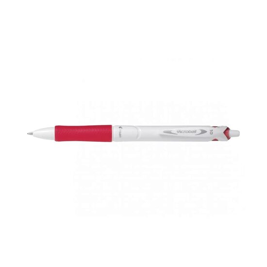 Pix cu bila Acroball Pure White Pilot scriere groasa 1.0 mm cu culoare Rosu