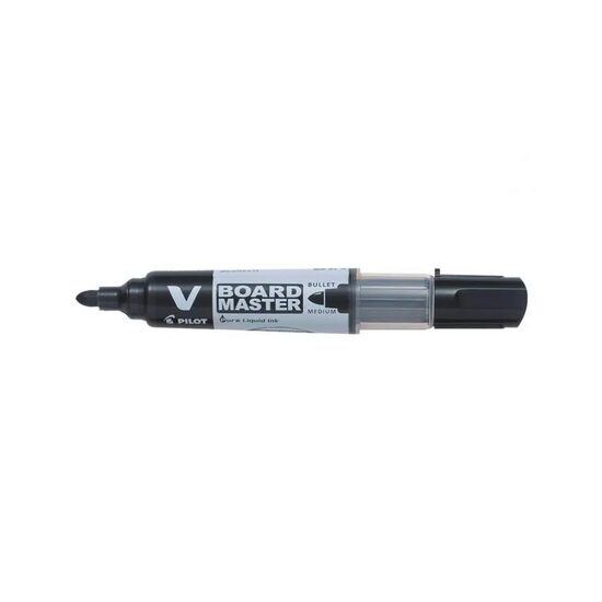 Marker pentru tabla Vboard Master 2.3 mm varf rotund cu culoare Negru