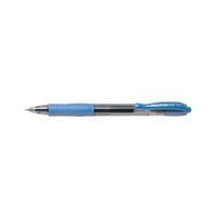 Roller cu gel G-2 ECO Pilot 0.7 mm varf mediu cu culoare Albastru Azur
