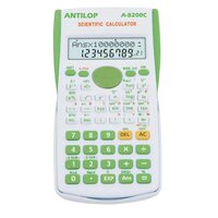Calculator stiintific 12 digits verde Antilop 