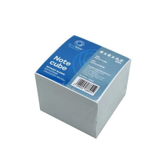 Cub notite crem 8x8x6.5cm