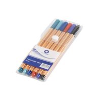 Fineliner Set 0.4mm 6 culori BlueRing